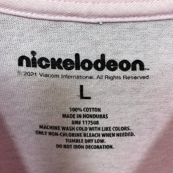 Nickelodeon Rocko's Moder Life Animated Series Cartoon Graphic Pink T-Shirt larg - Picture 4 of 4